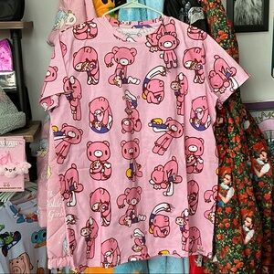 GLOOMY BEAR AOP T-SHIRT